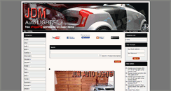 Desktop Screenshot of jdmautolights.com